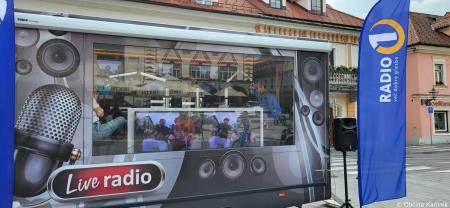 Deželak junak v Kamniku zaključil prvo etapo dobrodelnega kolesarjenja po slovenskih krajih  (1)